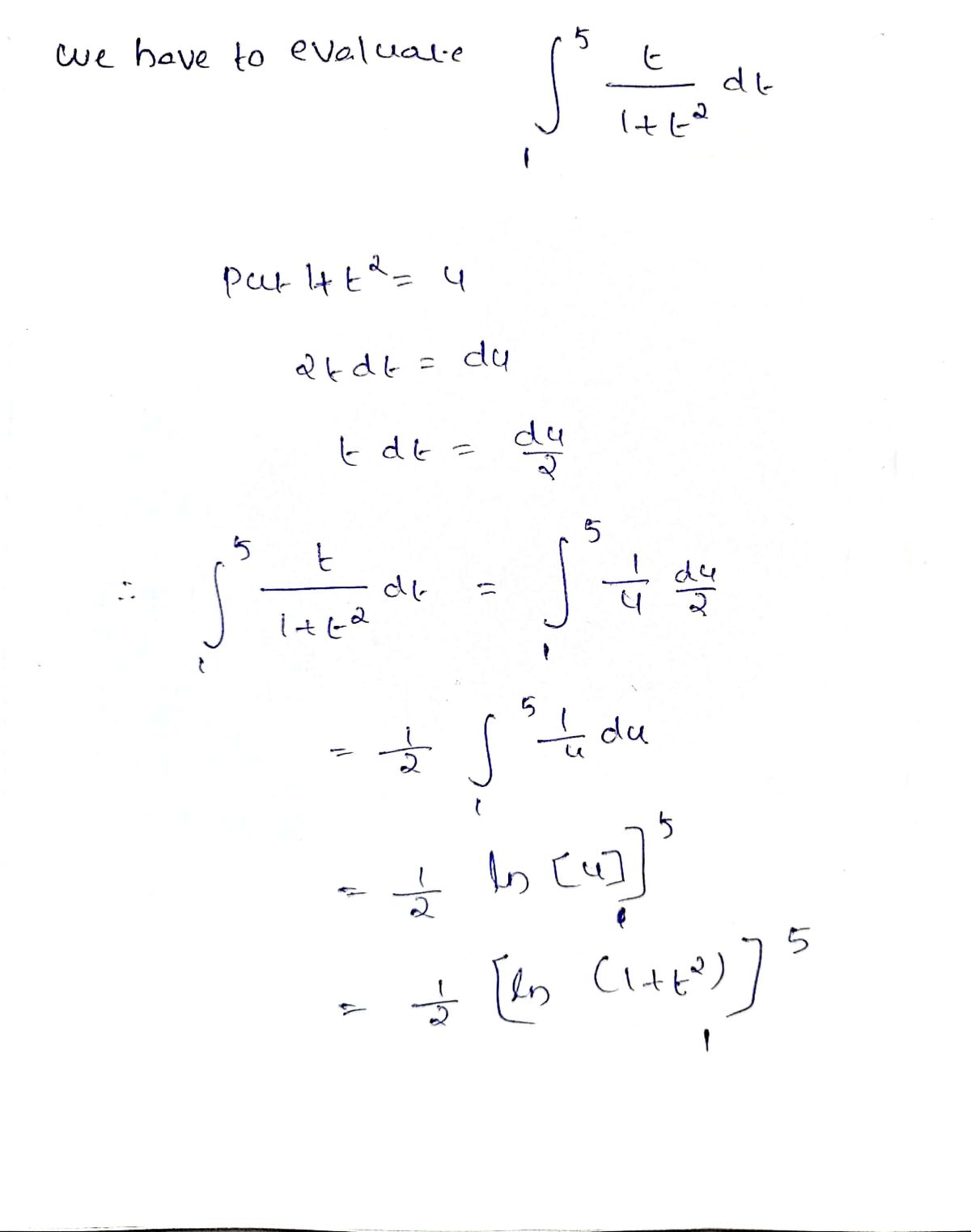 Calculus homework question answer, step 2, image 1